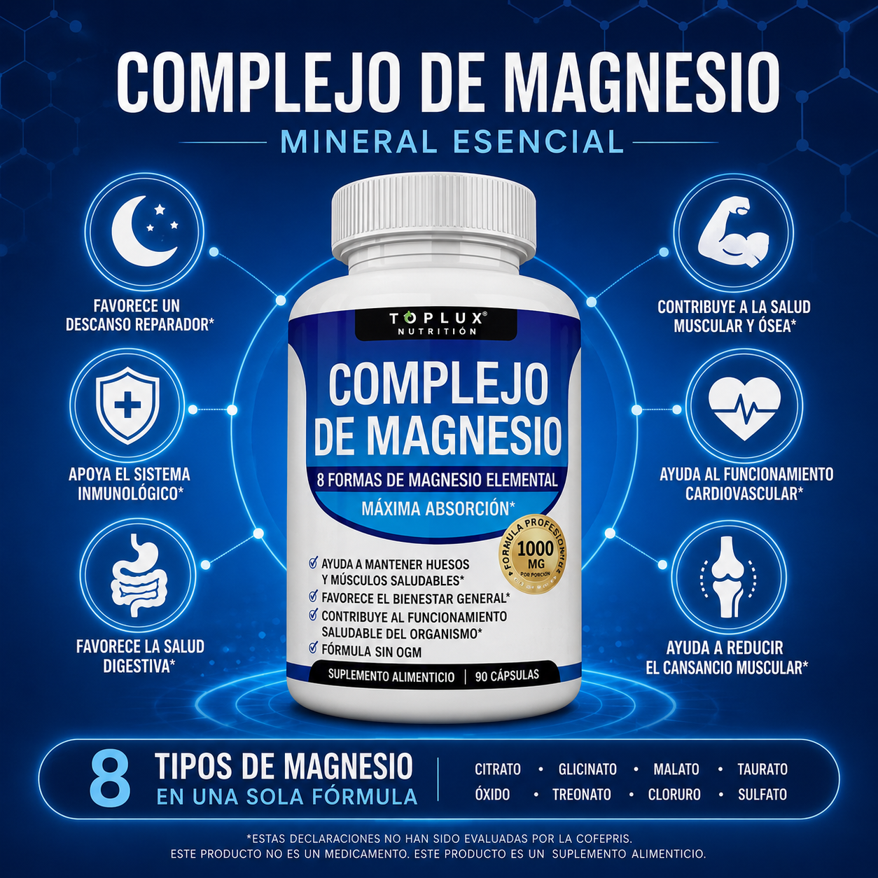 Toplux Complejo de Magnesio