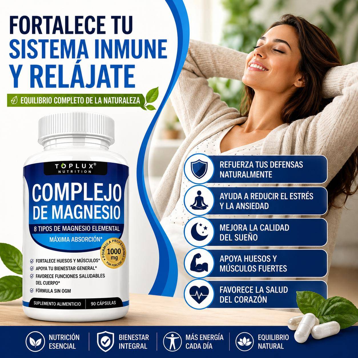 Toplux Complejo de Magnesio